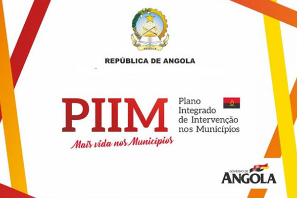 Angola investiu 975,5 milhões de euros em três anos do plano integrado dos municípios(PIIM)