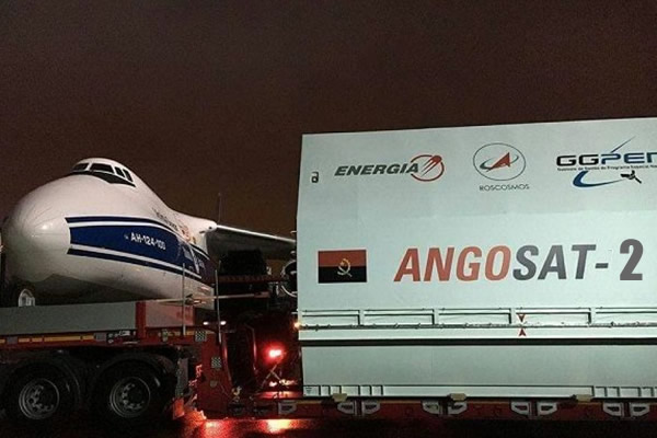 Lançamento de satélite Angosat-2 foi interrompido devido as  sanções contra Rússia