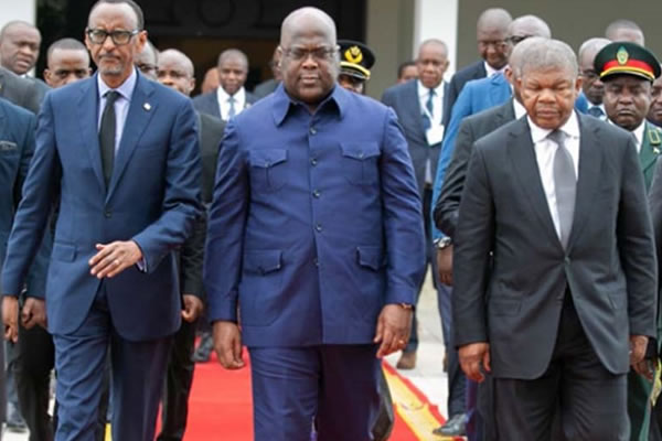 Líderes da RDCongo e do Ruanda reúnem-se 4.ª feira em Luanda para aliviar tensão