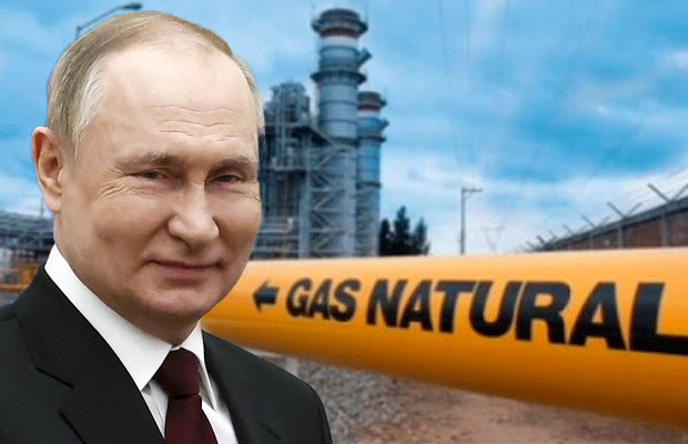 Rublo recupera com exigências de Putin. Gás e petróleo disparam