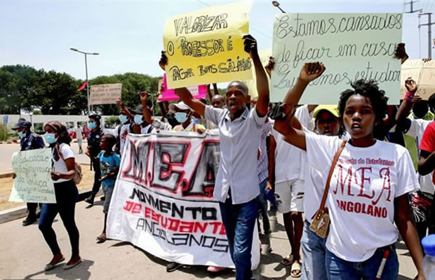 Estudantes angolanos queixam-se de “ameaças anónimas” e prometem manifestação no sábado