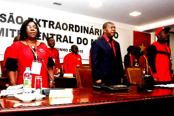 MPLA aprova programa de governo focado na consolidação da paz e democracia angolana