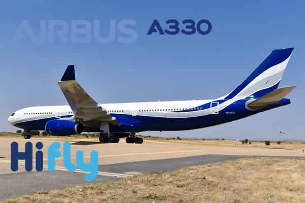 TAAG reforça ligação Luanda-Lisboa-Luanda com Airbus A330 da HiFly durante três meses