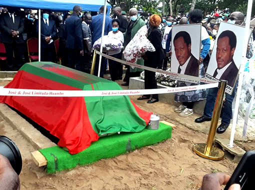 Restos mortais de Salupeto Pena foram enterrados em Lopitanga